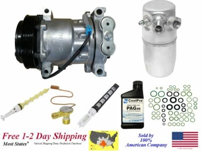 New A/C AC Compressor Kit For 1996-1998 Chevy GMC C1500 C2500 C3500 Pickup - Image 1 of 4