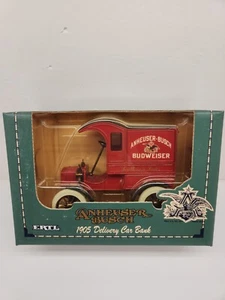 ERTL Anheuser Busch 1905 Ford's First Delivery Car Bank Red 1:25 Diecast  - Picture 1 of 11