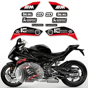 Lower Fairing Number Board Reflective Decal Sticker For BMW S1000RR -2019-2023 - Bild 1 von 1