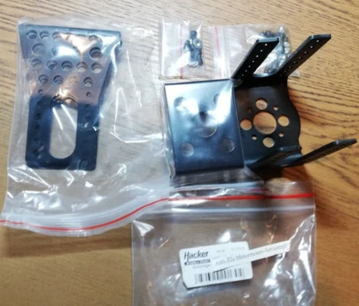 Neu Hacker Motorträger Alu A60 kompl. Motorträger für d. Serie A60-M  A60-L -106 - Bild 1 von 3