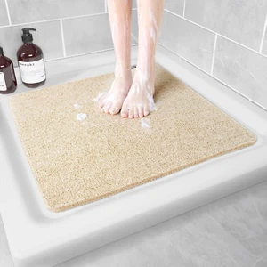 Non Slip Shower Mat, anti Slip Bath Mat, Quick Drying Bath Tub Mats, Foot Scrubb - Picture 1 of 12