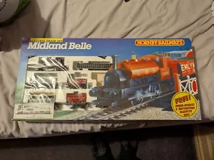 OO Gauge Hornby R691 Midland Belle Loco 5 Wagon Track Sound Cassette Boxed set - Picture 1 of 18