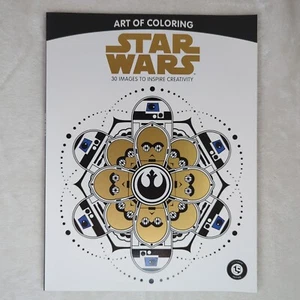 Star Wars Art Of Coloring Book 30 Images To Inspire Creativity Lootcrate Edition - Picture 1 of 6