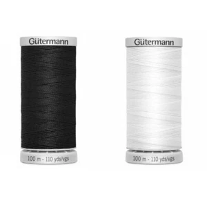 Gutermann Extra Fort 100% Polyester Fil 100m pour Main Et Machine Usage - Bild 1 von 3