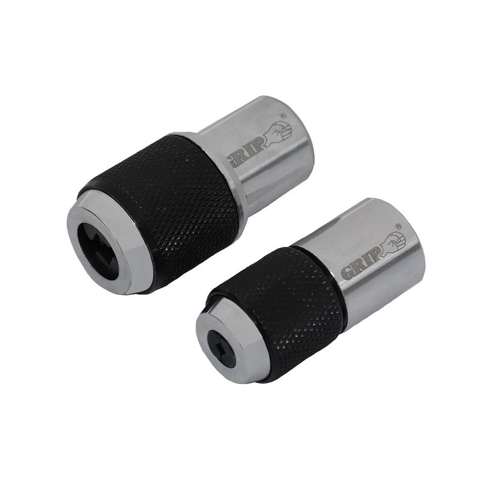 Juego de enchufes de trinquete de 3/8" GRIP 2 piezas de grifo ajustable #6 a 1/4" 1/4" a 1/2" 53175 Foto 1 de 1