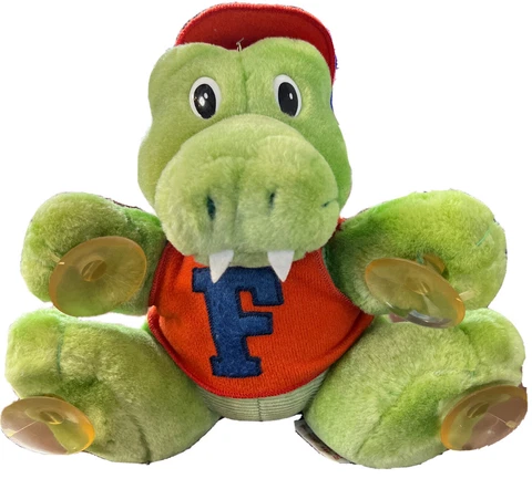 1988 Dakin Florida Gator Plush Window Hanger Cover