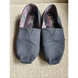 Bobs by Sketchers Peace and Love Memory Foam Loafer Slip Ons Women's Size 7 - Picture 1 of 7