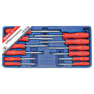 Genius Tools 12-teiliges manipulationssicheres Stern-Schraubendreher-Set - TX-512A - Bild 1 von 1