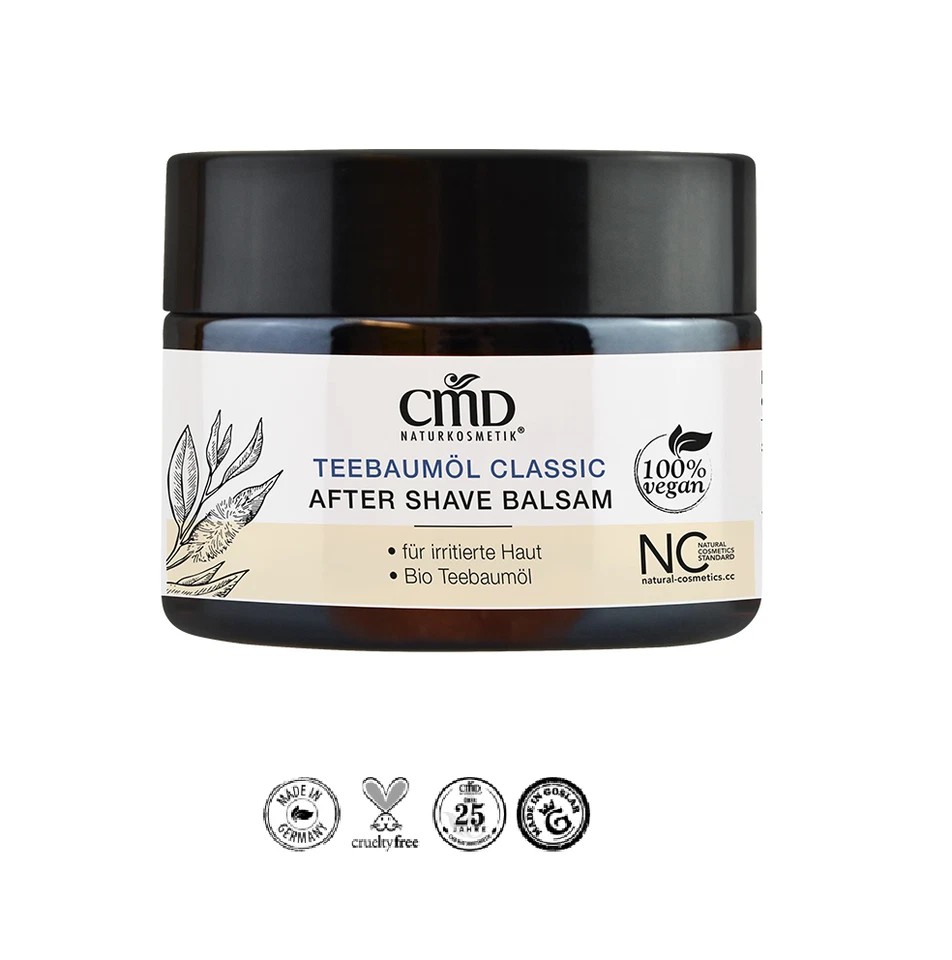 CMD NATURKOSMETIK CMD Teebaumöl Classic After Shave Balsam, 50 ml