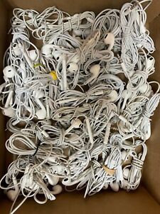 Apple Earbuds Headphones 3.5mm Jack - Various Conditions - Lot of 40