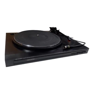 Vintage Sharp RP-6100 Stereo Turntable Auto Return Audio Record Player 35 45 Rpm - Picture 1 of 8
