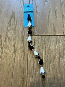 NEW HILDIE & JO MULTICOLORED GLASS DOG BEADS AND FREE SHIPPING - Picture 1 of 2