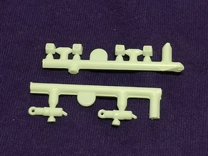 53 Chevy Bel Air REAR TALL SHOCKS & RISERS for Revell Monogram 1:24 Model 1953 - Picture 1 of 8