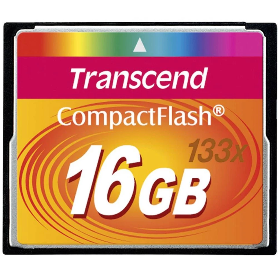 Transcend Standard 133x CF-Karte 16 GB - Bild 1 von 3