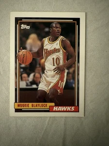 1992-93 Topps Mookie Blaylock #268 Atlanta Hawks - Bild 1 von 2