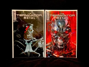 Terminator Metal #1 Dynamite Covers A & D Varianten 2025 NM - AUF LAGER! - Bild 1 von 5