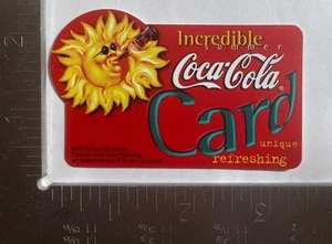 THE INCREDIBLE COCA COLA CARD 1997 PHILADELPHIA AMC ZOO RITE AID DOMINOS PIZZA - Picture 1 of 2