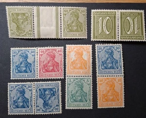 DR Zusammendrucke (Falz) - Bild 1 von 1