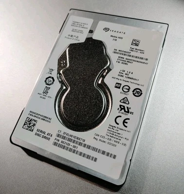Seagate 2TB Mobile HDD 2.5-inch  Laptop Hard Drive TESTED - Image 1 of 2
