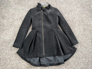 VAUTE Couture "Vaute Coat" Recycled Polartec Velvety Full Zip XS USA Made NYC - Bild 1 von 11