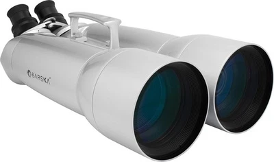 Barska Encounter 20x, 40x100 Waterproof High Power Jumbo Binoculars Silver - Image 1 of 3