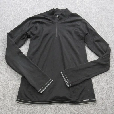 Pullover Vintage Patagonia Capilene Mujer Grande Media Cremallera Capa Base Exterior 2004 Foto 1 de 4