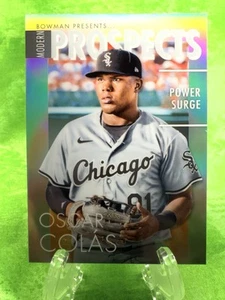 Oscar Colas - Modern Prospect - 2023 Bowman Chrome #MP-8 Chicago White Sox - Foto 1 di 11