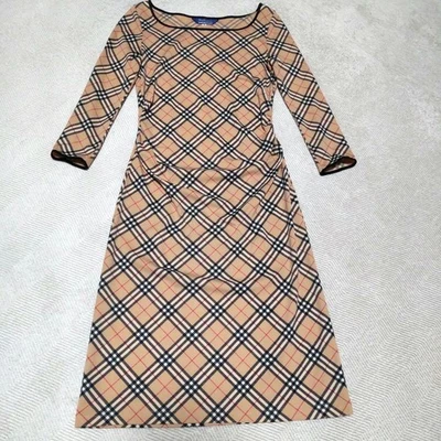Burberry Blue Label Nova Check Dress Y2K Size 38 Used - Image 1 of 4