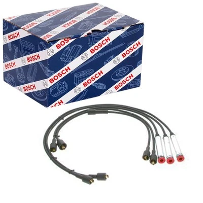 BOSCH CABLES De Encendido Juego Compatible Con OPEL ASCONA ASTRA KADETT VECTRA - Imagen 1 de 4