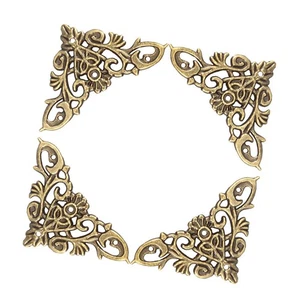 12 Stck. Hohle Ecke Dekor Schutz für Schmuck Sammelalbum Album Winkel Halterung - Bild 1 von 23