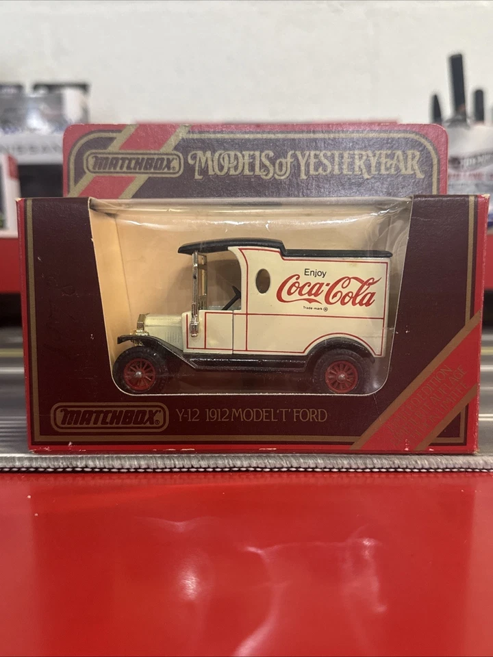 Matchbox Models of Yesteryear Y-12 1912 Ford Model T "Coca Cola" Delivery Truck - Image 1 of 4
