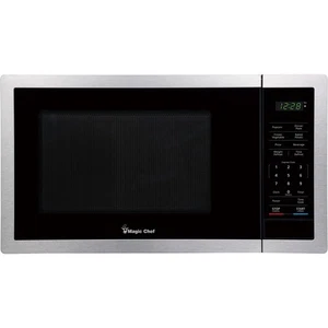 Magic Chef Mc99Mst 0.9-Cu. Ft. 900-Watt Countertop Digital Touch Microwave (Sil - Picture 1 of 1