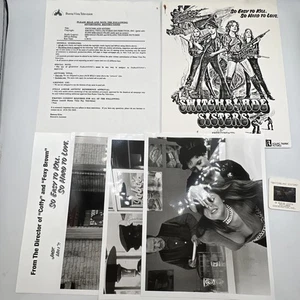 Press Photos And Still Frame Slide From “Switchblade Sisters” By Miramax & BVPD - Picture 1 of 3
