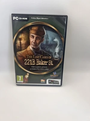 The Lost Cases of 221 Baker Street PC CD-ROM Video Game Good Used Condition - Image 1 of 3