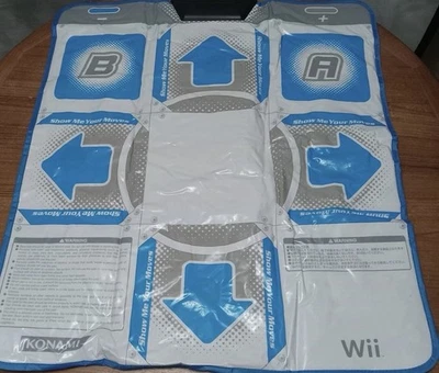 Konami DDR Dance Dance Revolution Dance Pad Mat Nintendo Wii + Gamecube Tested - Image 1 of 4