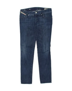 DIESEL Womens Matic Skinny Jeans W29 L32 Navy Blue Cotton BM27 - Picture 1 of 4