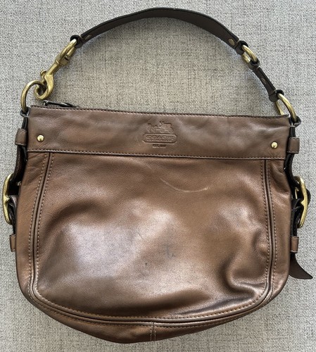 Coach Zoe Borsa Hobo Spalle Oro F12671