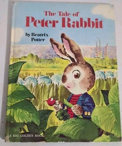 The Tale of Peter Rabbit (A Big Golden Book) by Beatrix Potter (1974, Hardcover) - Picture 1 of 4