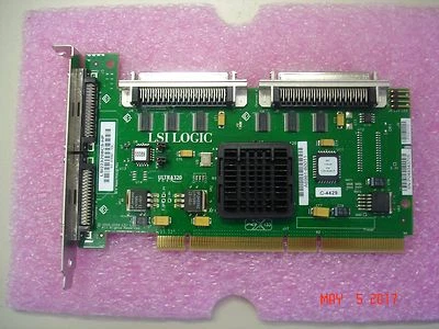 A6961-60111 HP PCI-X 64BIT DUALCHANNEL U320 SCSI ADAPTER MOD 133MHZ A6961-60011 - Image 1 of 4