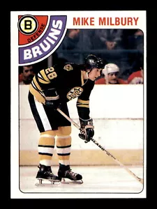 1978-79 Topps #59 Mike Milbury - Crease Free - Picture 1 of 2