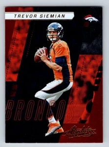 2017 Panini Absolute #72 Trevor Siemian Denver Broncos - Bild 1 von 2