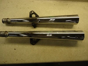 81-82 HONDA GL500 SILVER WING GL 500 EXHAUST MUFFLERS LEFT RIGHT SET PAIR OEM 81 - Picture 1 of 18