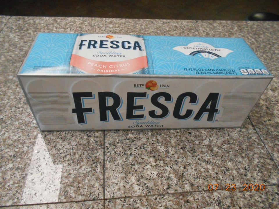 Fresca Sparkling Soda Water - 12oz (12 Pack)