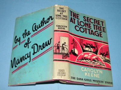 Dana Girls #2 The Secret at Lone Tree Cottage Blue/Red DJ Good Paper Early 1940s - Image 1 of 4