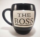 Extra Large Black Coffee Mug "The Boss" Coffee Mug Cup