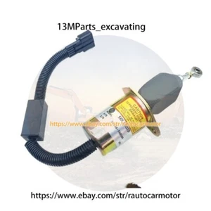 Dongfeng Tianlong Cummins 6CT flameout solenoid valve 37Z36-56010A fuel cut-off - Picture 1 of 7