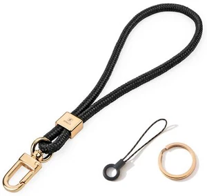 Porte-clé Lanière de Poignet Original Minimaliste Design Dragonne Cordon pour... - Photo 1 sur 9