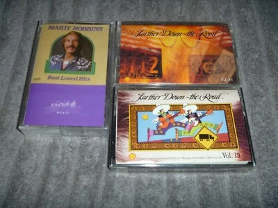 LOT 3 CASSETTE TAPE NEW SEALED COUNTRY CLASSIC 80s HITS MERLE WILLIE WAYLON ROY - Image 1 of 4