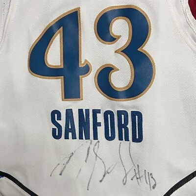 Autographed Adidas Jersey Washington Mystics #43 Nakia Sanford 2007 Rare - Image 1 of 4