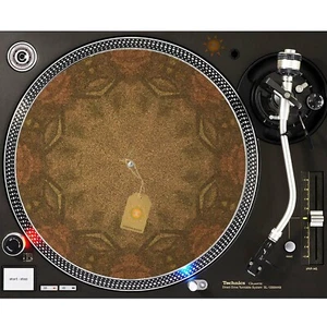 Organic Watercolor CORK Slipmat Turntable 12" for DJ Vinyl LP Audiophile - Picture 1 of 1